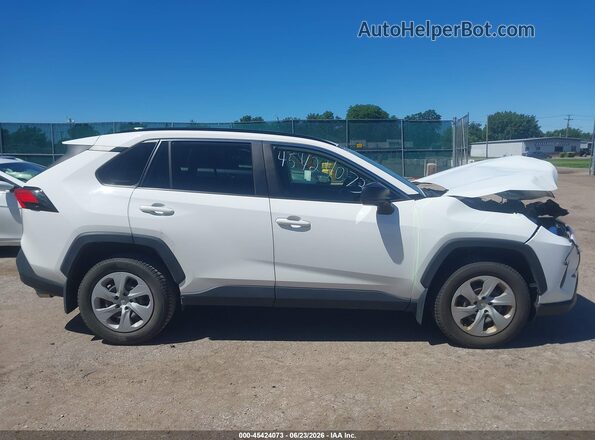 JTMF1RFV6KD003740 2019 TOYOTA RAV4 White Rear interior view