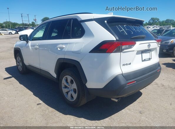 JTMF1RFV6KD003740 2019 TOYOTA RAV4 White Rear left