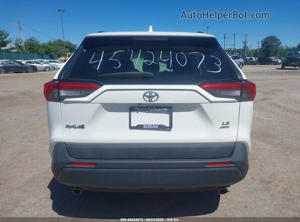 JTMF1RFV6KD003740 2019 TOYOTA RAV4 White 