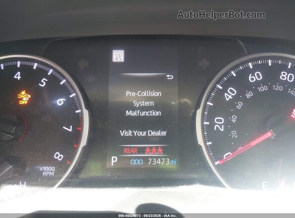 JTMF1RFV6KD003740 2019 TOYOTA RAV4 White 