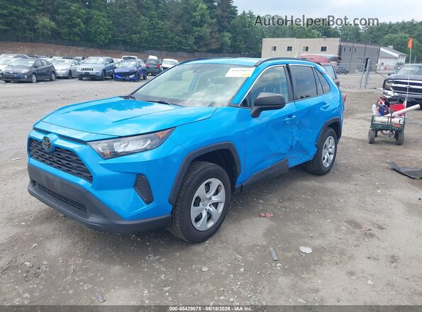 JTMF1RFV8MD074313 2021 TOYOTA RAV4 Blue Przód lewy