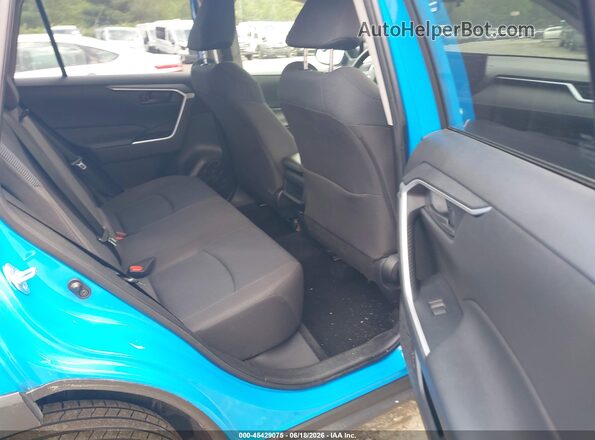 JTMF1RFV8MD074313 2021 TOYOTA RAV4 Blue Widok naklejki z numerem VIN