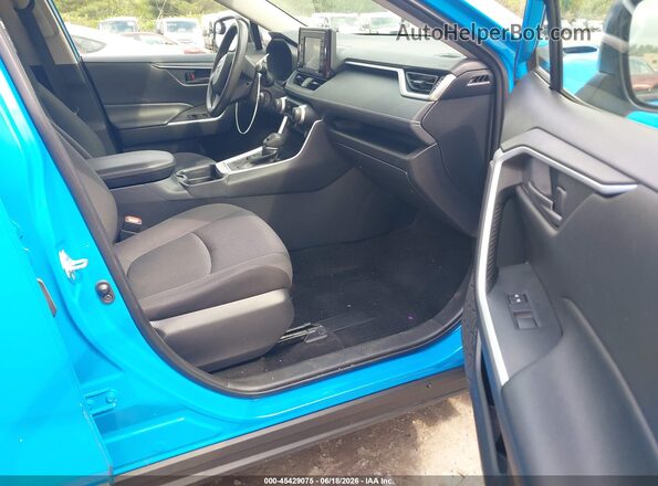 JTMF1RFV8MD074313 2021 TOYOTA RAV4 Blue Widok wnętrza z przodu