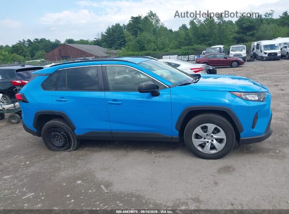 JTMF1RFV8MD074313 2021 TOYOTA RAV4 Blue Widok wnętrza z tyłu