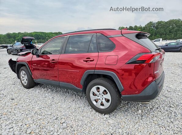 JTMF1RFVXKD007001 2019 TOYOTA RAV4 Бордовый Задняя левая четверть