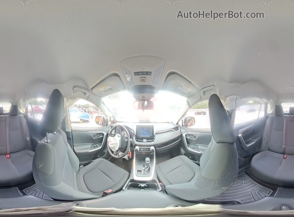JTMF1RFVXKD007001 2019 TOYOTA RAV4 Бордовый Панорамный вид салона 360°