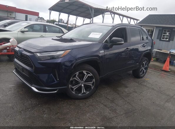 JTMFB3FV1PD117260 2023 TOYOTA RAV4 PRIME Blue Առջևի ձախ երեք քառորդ տեսարան