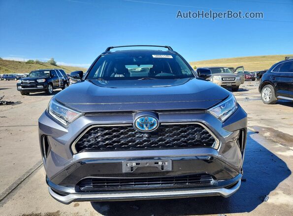JTMFB3FV2MD035758 2021 TOYOTA RAV4 Gray Դիմացի տեսք
