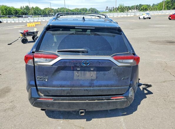 JTMFB3FV2MD057050 2021 TOYOTA RAV4 Синий Вид сзади