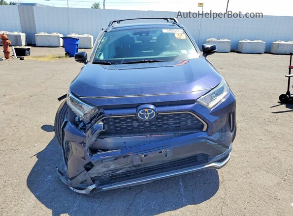 JTMFB3FV2MD057050 2021 TOYOTA RAV4 Синий Вид спереди