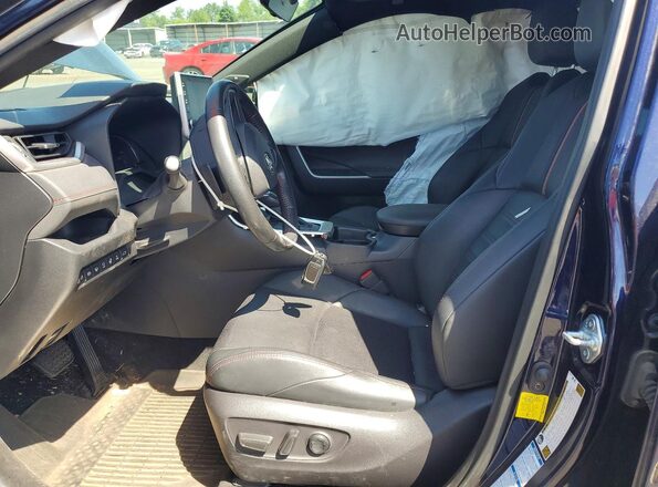 JTMFB3FV2MD057050 2021 TOYOTA RAV4 Синий Вид салона спереди