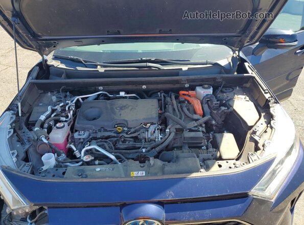 JTMFB3FV2MD057050 2021 TOYOTA RAV4 Синий Вид подкапотного пространства