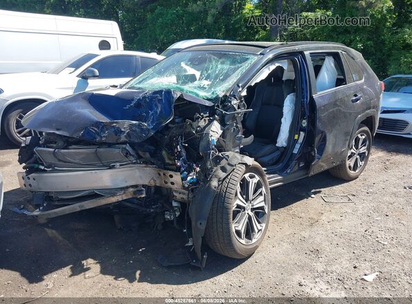 JTMFB3FV6ND098976 2022 TOYOTA RAV4 PRIME Blue Передня ліва чверть