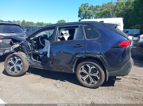 JTMFB3FV6ND098976 2022 TOYOTA RAV4 PRIME Blue Панорамний вид салону 360°