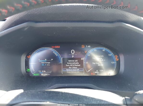 JTMFB3FV9PD157988 2023 TOYOTA RAV4 PRIME Red უკანა სავარძლების ხედი