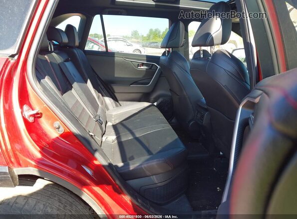 JTMFB3FV9PD157988 2023 TOYOTA RAV4 PRIME Red VIN კოდის სტიკერის ხედი