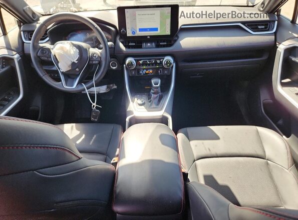 JTMFB3FV9RD217741 2024 TOYOTA RAV4 Black Widok deski rozdzielczej
