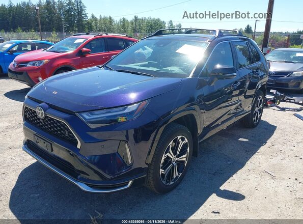 JTMFB3FV9SD281459 2025 TOYOTA RAV4 PLUG-IN HYBRID Dark Blue Առջևի ձախ երեք քառորդ տեսարան