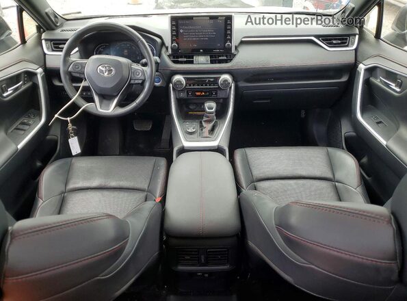 JTMFB3FVXMD060407 2021 TOYOTA RAV4 Gray Dashboard view