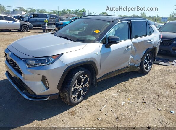 JTMFB3FVXMD064764 2021 TOYOTA RAV4 PRIME Silver Przód lewy
