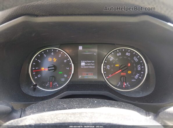 JTMG1RFV0KD024104 2019 TOYOTA RAV4 Gray Widok tylnych siedzeń