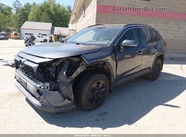 JTMG1RFV0KD024104 2019 TOYOTA RAV4 Gray Przód lewy