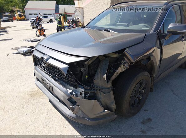 JTMG1RFV0KD024104 2019 TOYOTA RAV4 Gray Widok z przodu