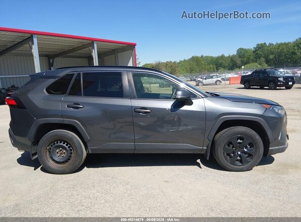 JTMG1RFV0KD024104 2019 TOYOTA RAV4 Gray Widok wnętrza z tyłu