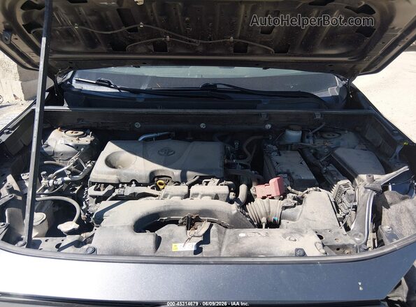 JTMG1RFV0KD024104 2019 TOYOTA RAV4 Gray Widok z tyłu