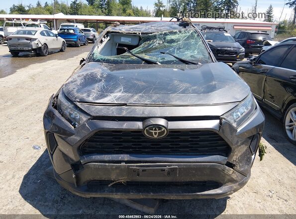 JTMG1RFV1KJ003036 2019 TOYOTA RAV4 Gray ხელსაწყოთა პანელის ხედი