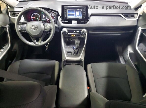JTMG1RFV1LD067707 2020 TOYOTA RAV4 White Dashboard view