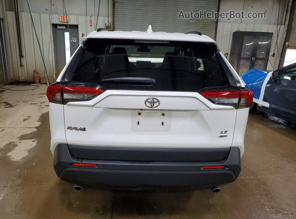 JTMG1RFV1LD067707 2020 TOYOTA RAV4 White Rear view