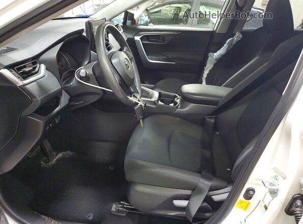 JTMG1RFV1LD067707 2020 TOYOTA RAV4 White Front interior view