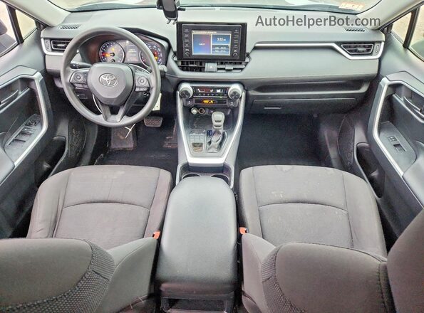 JTMG1RFV3KJ003006 2019 TOYOTA RAV4 Gray Вид панелі приладів
