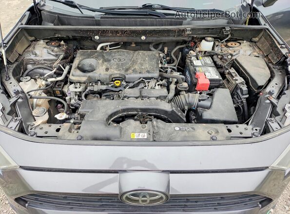 JTMG1RFV3KJ003006 2019 TOYOTA RAV4 Gray Вид підкапотного простору