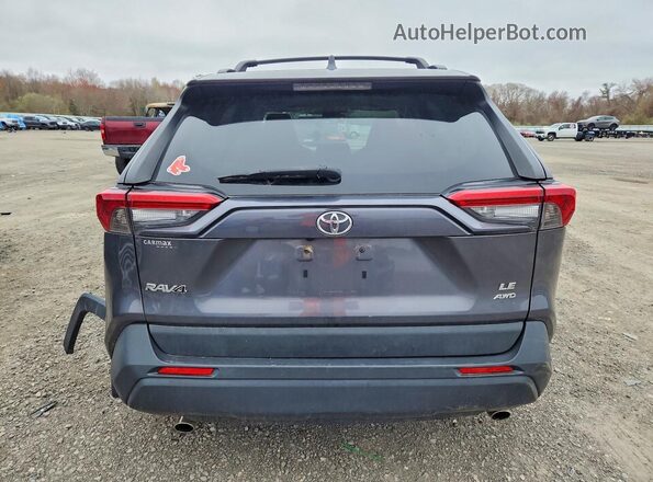 JTMG1RFV3KJ003006 2019 TOYOTA RAV4 Gray Вид ззаду