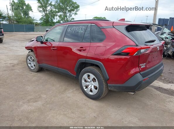 JTMG1RFV4MD071459 2021 TOYOTA RAV4 Red Rear left