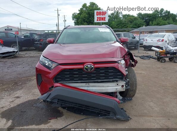 JTMG1RFV4MD071459 2021 TOYOTA RAV4 Red Rear interior view