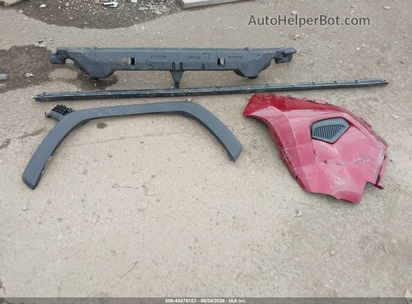 JTMG1RFV4MD071459 2021 TOYOTA RAV4 Red Instrument cluster view