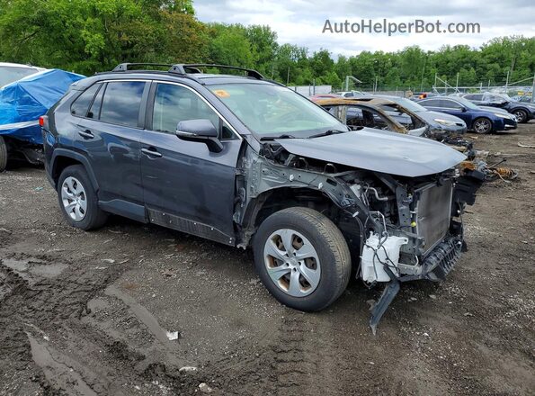 JTMG1RFV8KJ011196 2019 TOYOTA RAV4 Серый Передняя правая четверть