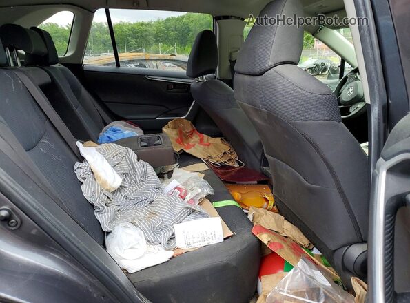 JTMG1RFV8KJ011196 2019 TOYOTA RAV4 Серый Вид задних сидений