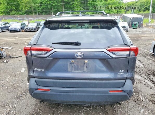 JTMG1RFV8KJ011196 2019 TOYOTA RAV4 Серый Вид сзади
