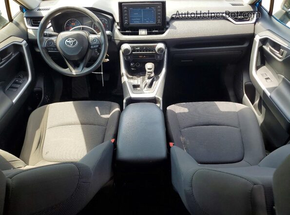 JTMG1RFVXKD013711 2019 TOYOTA RAV4 Blue 