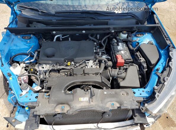 JTMG1RFVXKD013711 2019 TOYOTA RAV4 Blue 