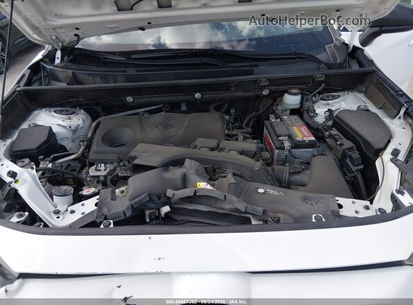 JTMH1RFV0KJ009530 2019 TOYOTA RAV4 White Rear view
