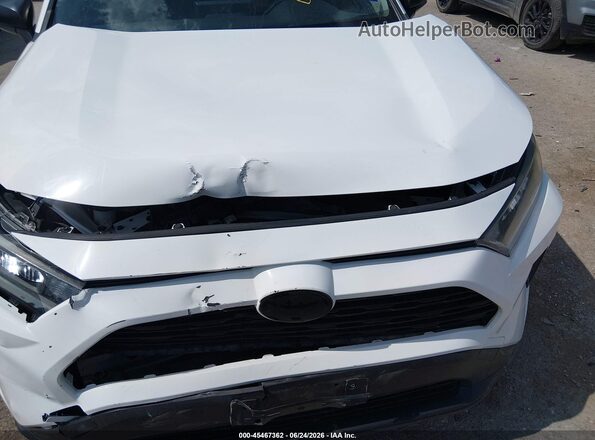 JTMH1RFV0KJ009530 2019 TOYOTA RAV4 White Front view
