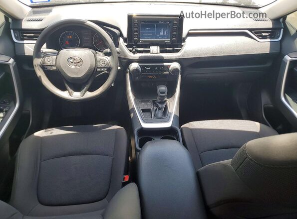 JTMH1RFV1MD071925 2021 TOYOTA RAV4 White Вид панелі приладів