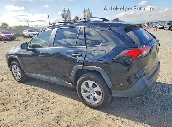 JTMH1RFV3KD009648 2019 TOYOTA RAV4 Black უკანა მარცხენა