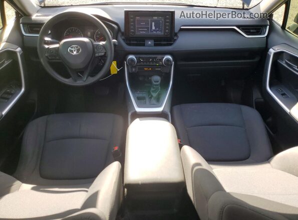 JTMH1RFV3KD009648 2019 TOYOTA RAV4 Black წინა პანელის ხედი