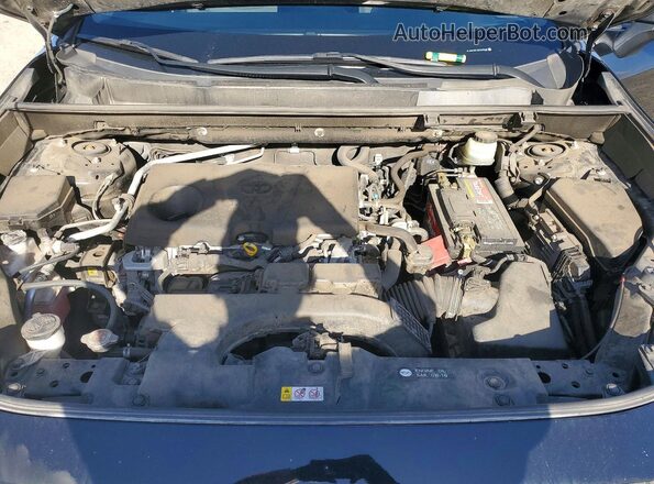 JTMH1RFV3KD009648 2019 TOYOTA RAV4 Black ძრავის განყოფილების ხედი